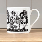 Vikings Picturemap Bone China Mug