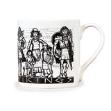 Vikings Picturemap Bone China Mug