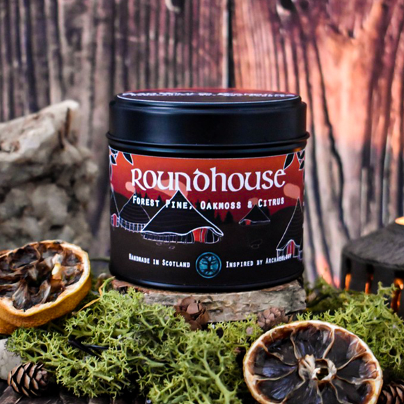 Roundhouse Candle | Forest Pine, Oakmoss, and Citrus