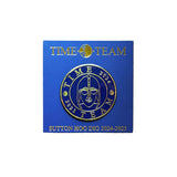 Enamel Time Team x Sutton Hoo Pin Badge - 2024-2025