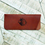 Time Team Leather Glasses Case