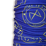 Special Edition Time Team x Ness of Brodgar Neck Tube Scarf - Navy Yellow