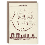 'Stonehenge' Greetings Card