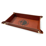 Time Team Leather Trinket Tray