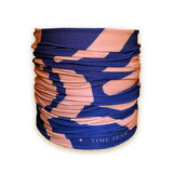 Time Team Neck Tube Scarf - Navy & Amber