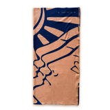 Time Team Neck Tube Scarf - Navy & Amber