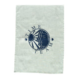Linen Tea Towel - Time Team Logo