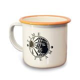 Time Team Etched Enamel Camping Mug