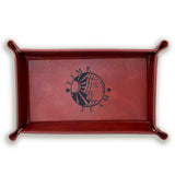 Time Team Leather Trinket Tray