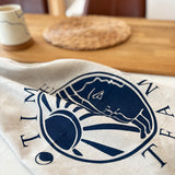 Linen Tea Towel - Time Team Logo