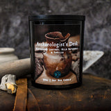Archaeologist's Desk Candle | Distressed Leather, Wild Patchouli, and Vanilla
