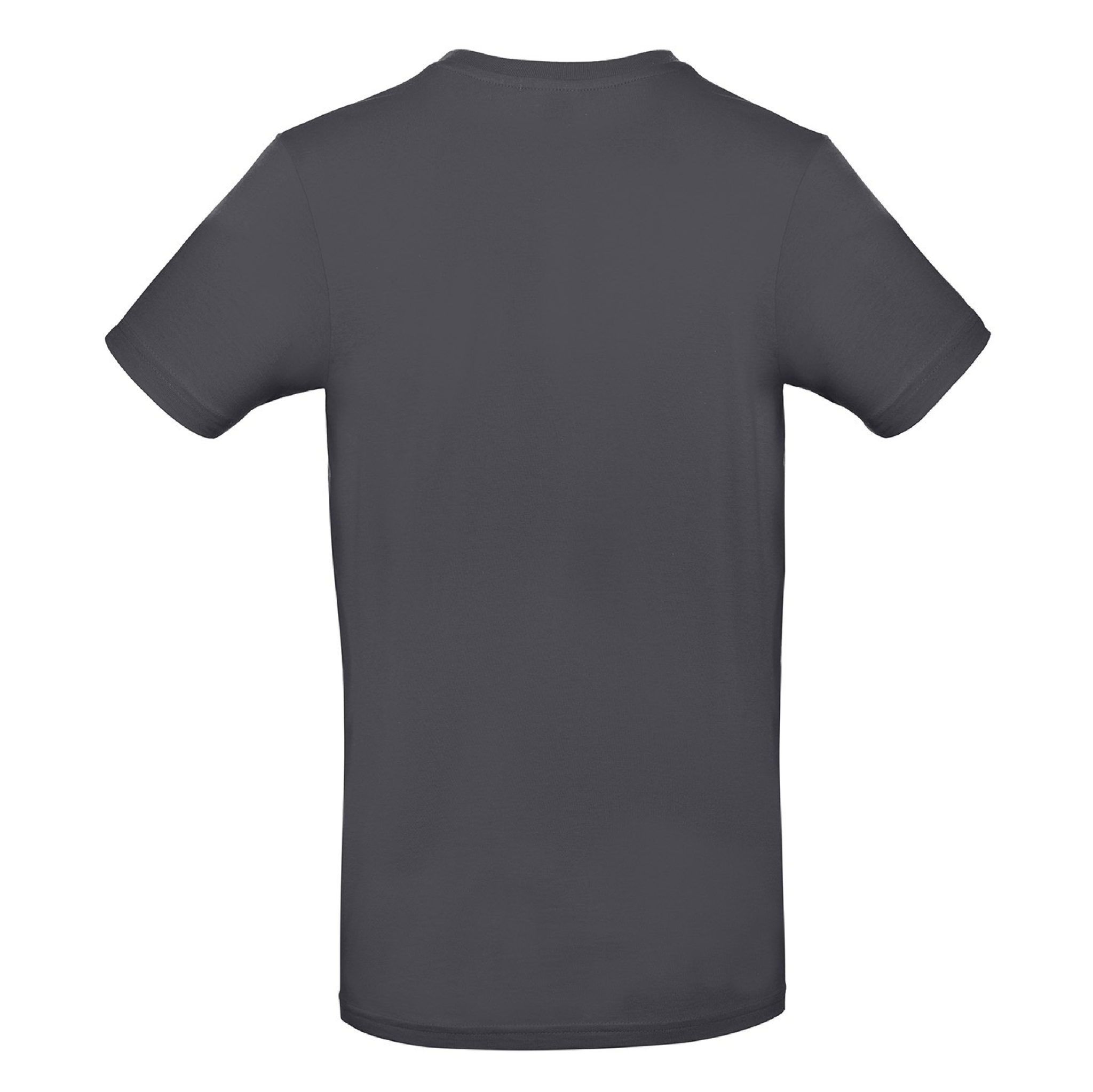 Men s Time Team Banner Logo T Shirt Dark Grey