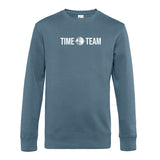 Time Team Crew Neck Sweatshirt - Nordic Blue