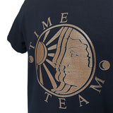 Women's Time Team Original Gold T-Shirt - Navy