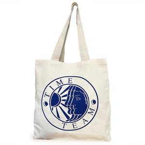 Time Team Cotton Shopping Tote