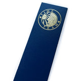 Time Team Gold Leather Bookmark