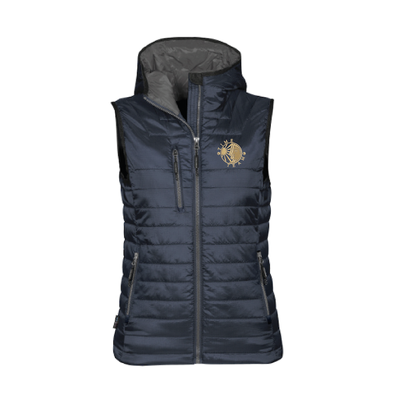 Gilet Body Warmer Musto Femme – Taille 14 – Bleu Marine Matelassé – Occasion