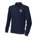 Time Team Original Gold Long Sleeved Rugby Shirt - Navy