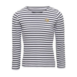 Women's Time Team Mariniere Coastal Stripe Long Sleeve Top